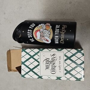 Nwt Santa Can Cooler